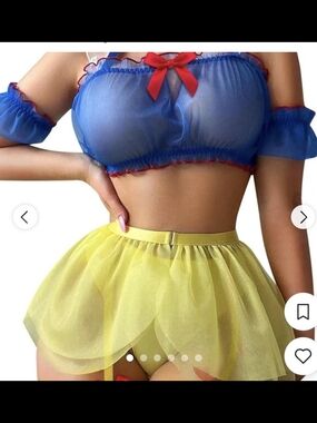 Sheer Sexy Snow White Costume